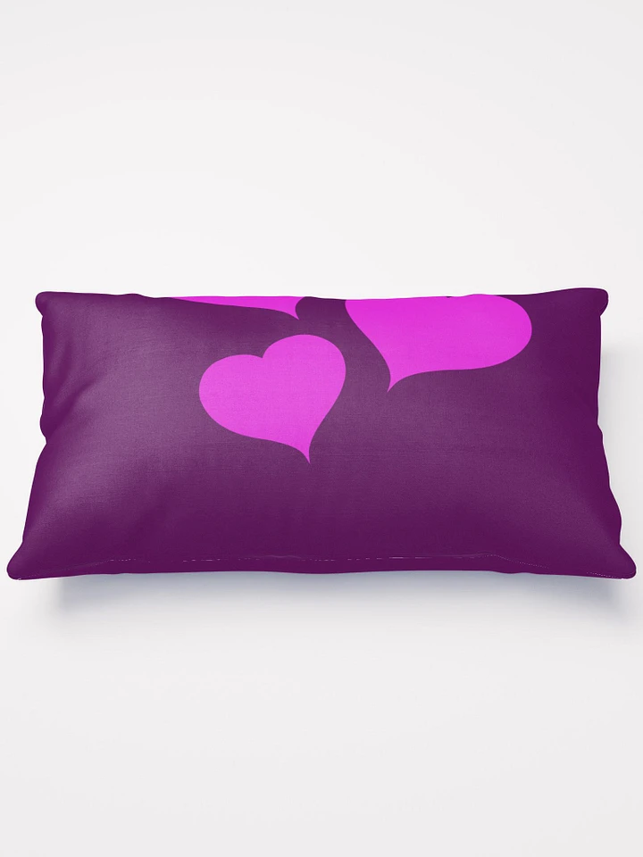Heart throb deep purple pillows product image (1)