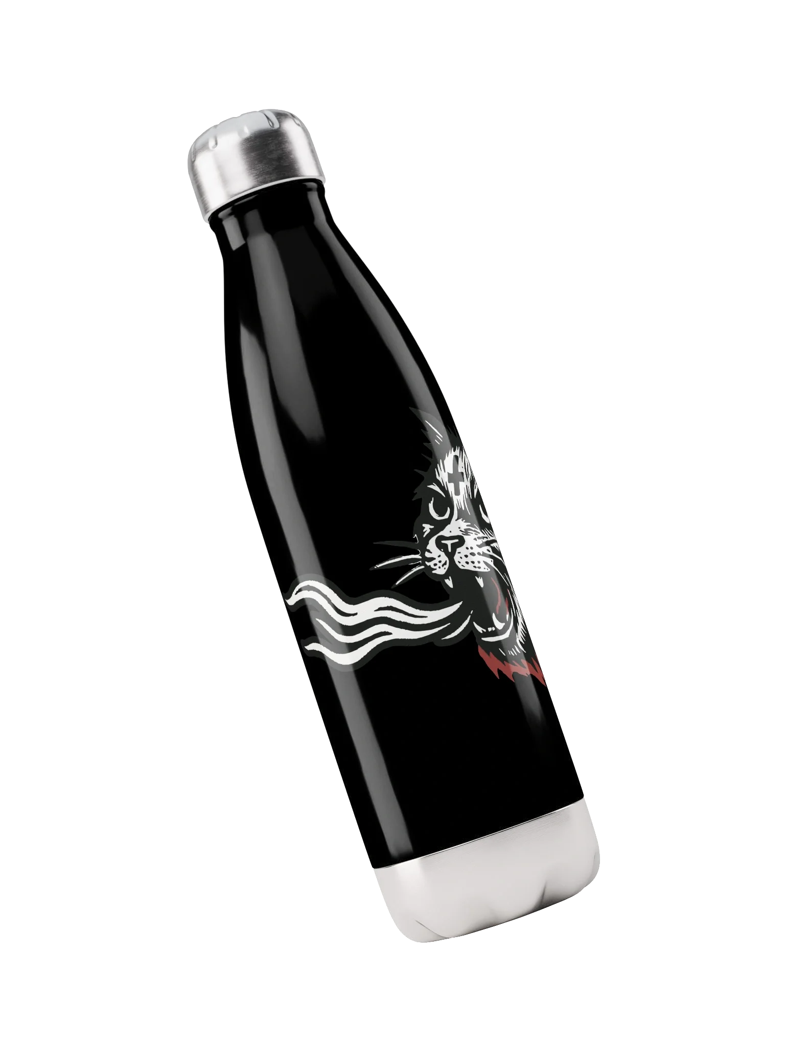 FLAME CAT STAINLESS STEEL WATER BOTTLE product image (6)