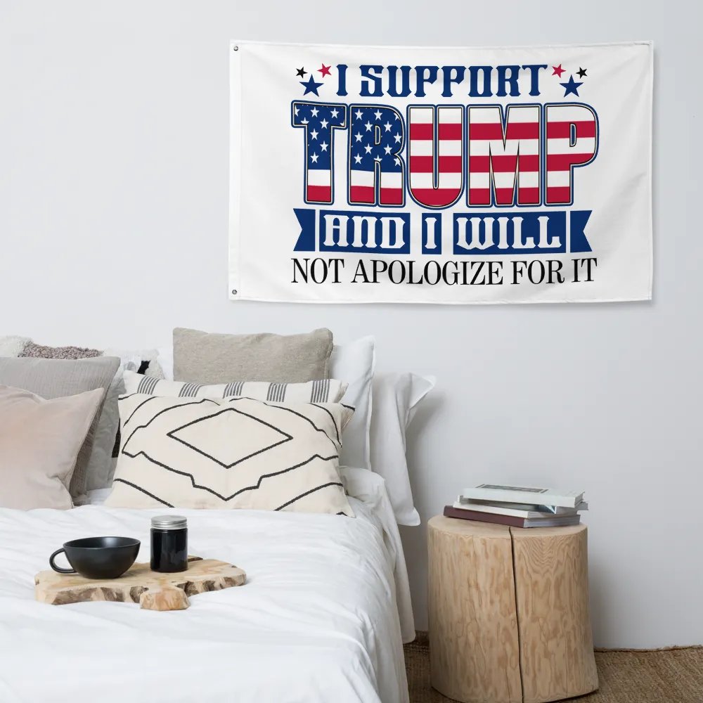 Patriotic Statement All-Over Print Flag product image (4)