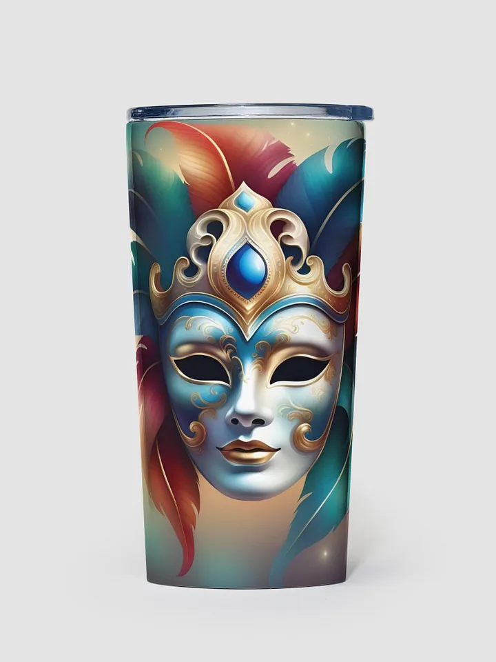 Mystical Feathered Mask Tumbler product image (2)