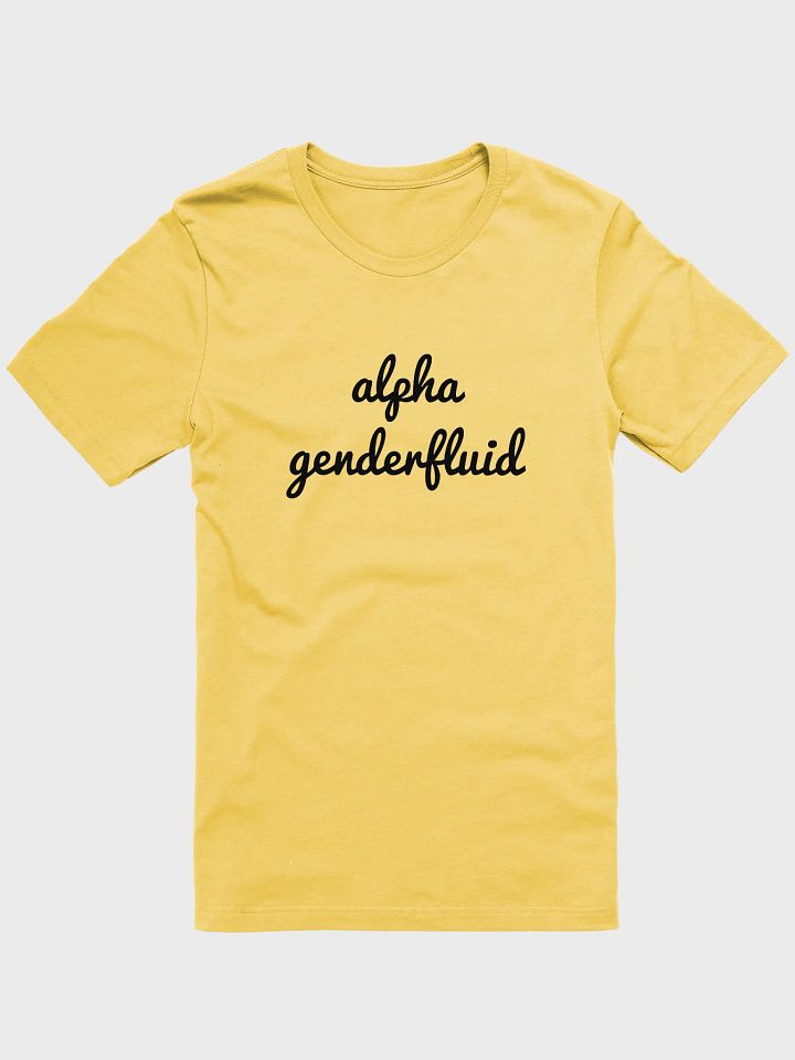alpha genderfluid t-shirt product image (1)