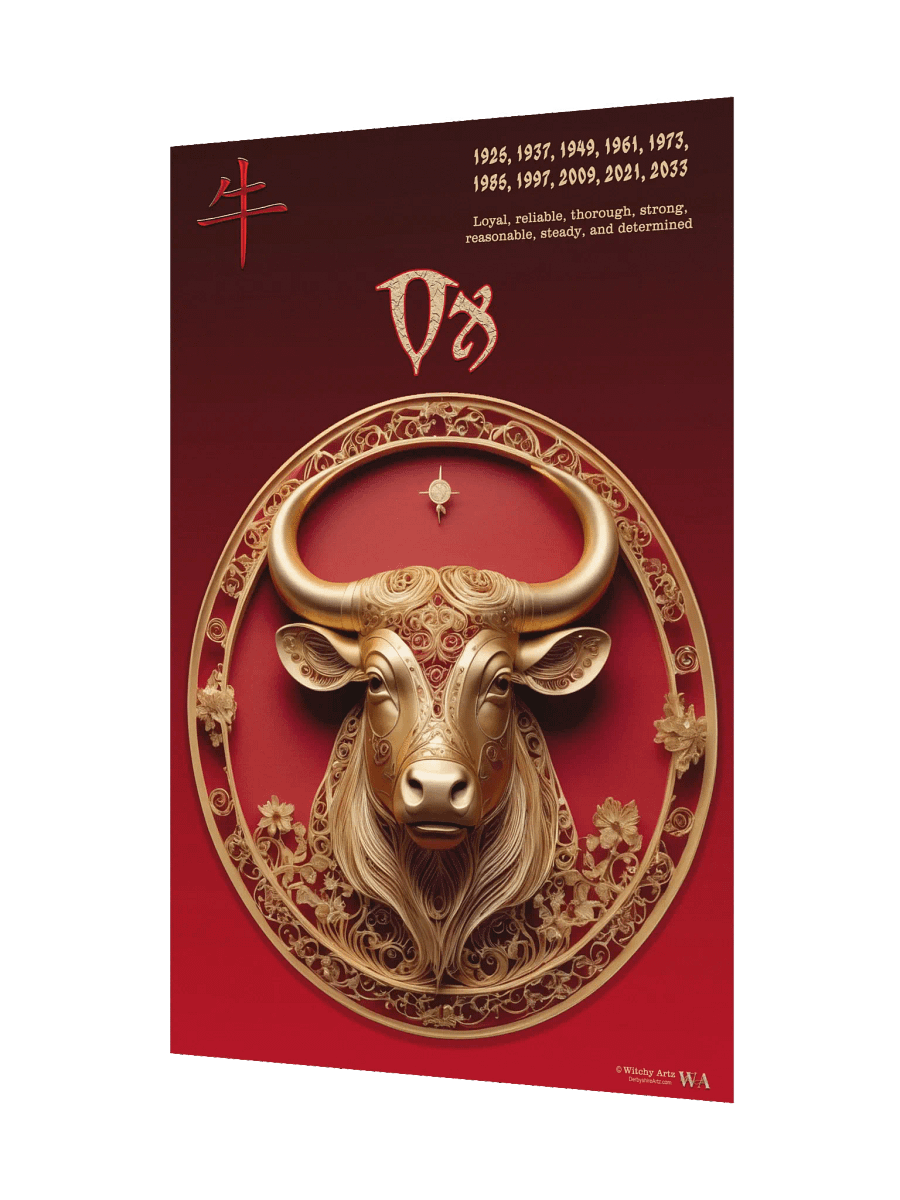 Chinese Zodiac Poster - OX product image (8)