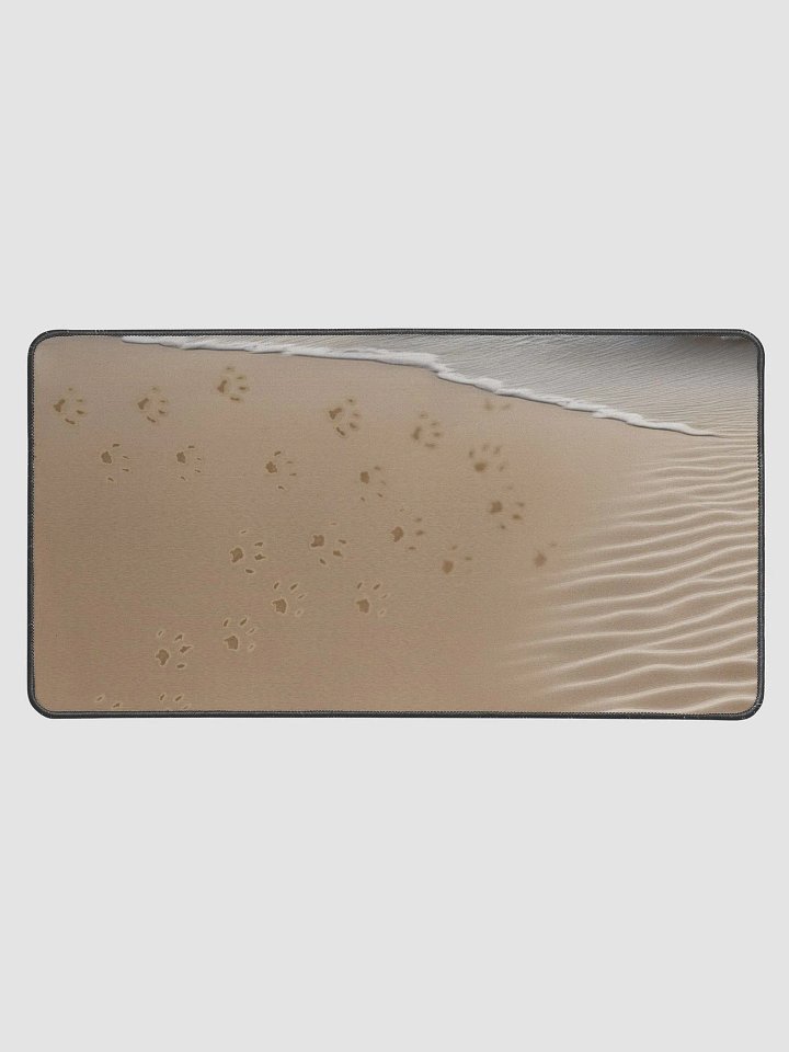 Paws on the Beach Desk Mat product image (1)