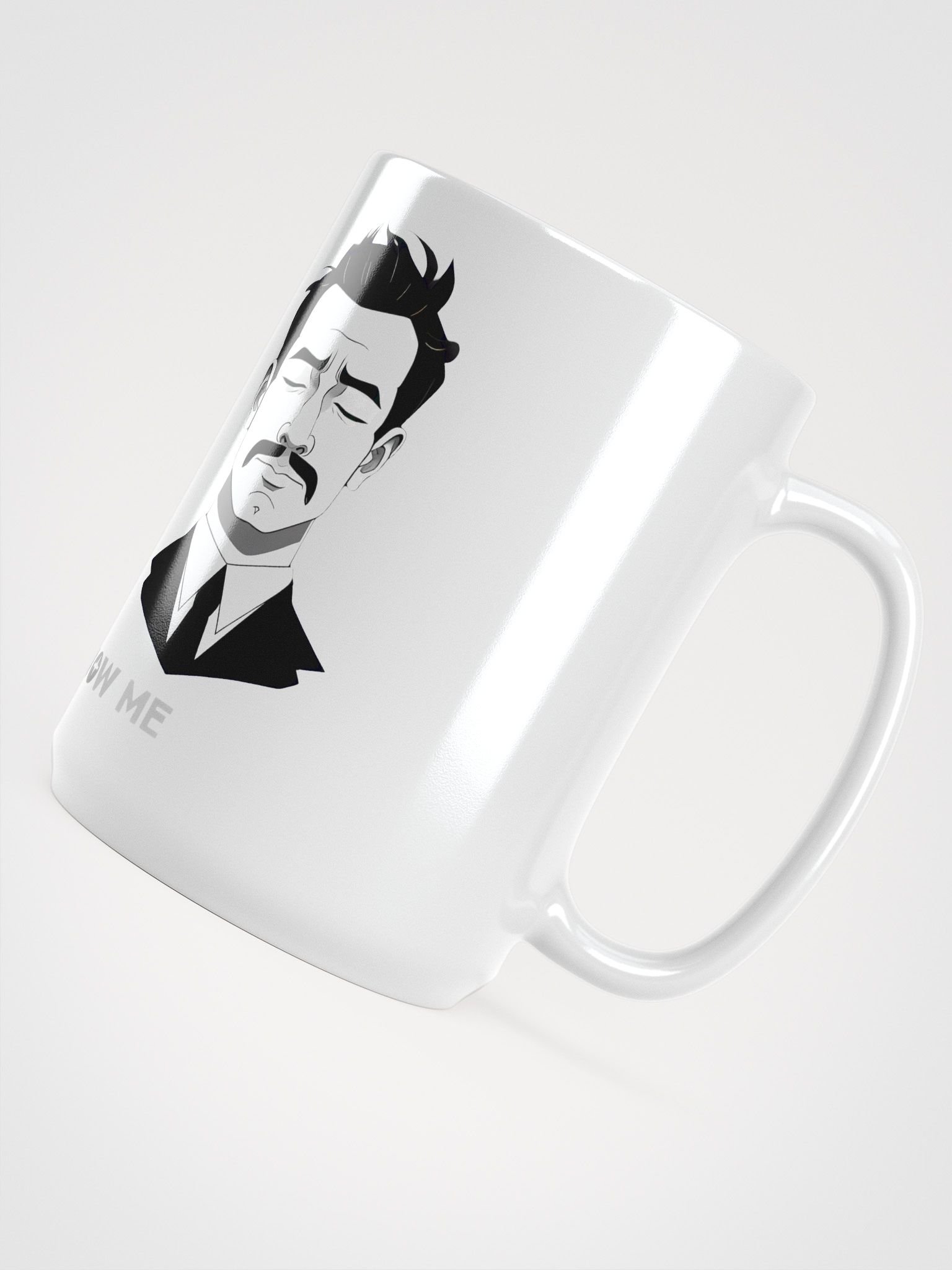 Thought-Provoking Dual Personality Art - Black and White Contrast Mug product image (4)