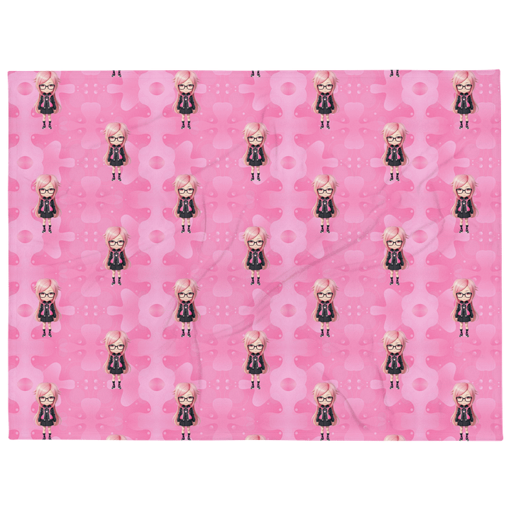 (PINK CHIBI) K Throw Blanket product image (2)