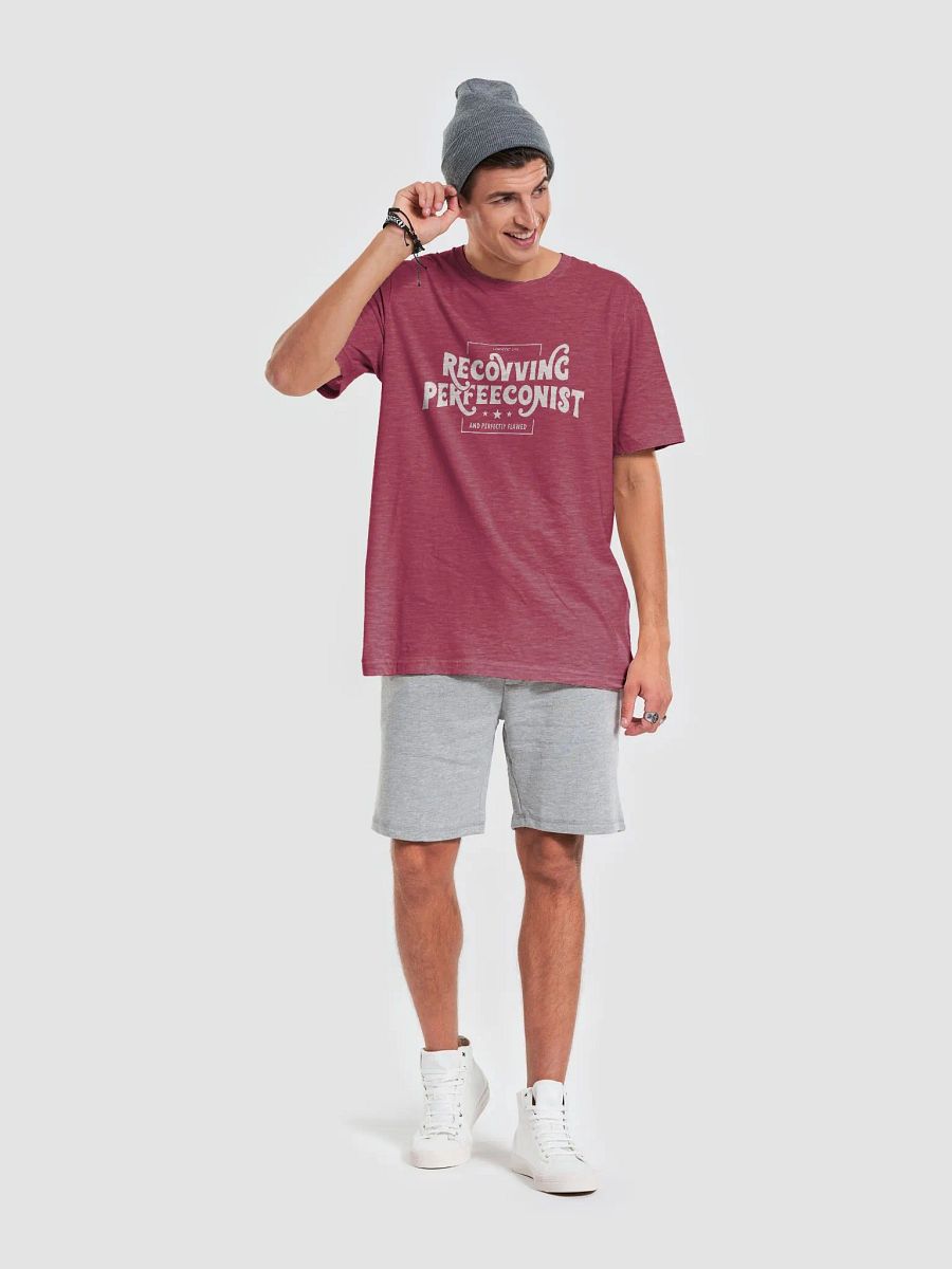 Perfectly Flawed - Recovving Perfeeconist T-Shirt (Bright w/white) product image (6)