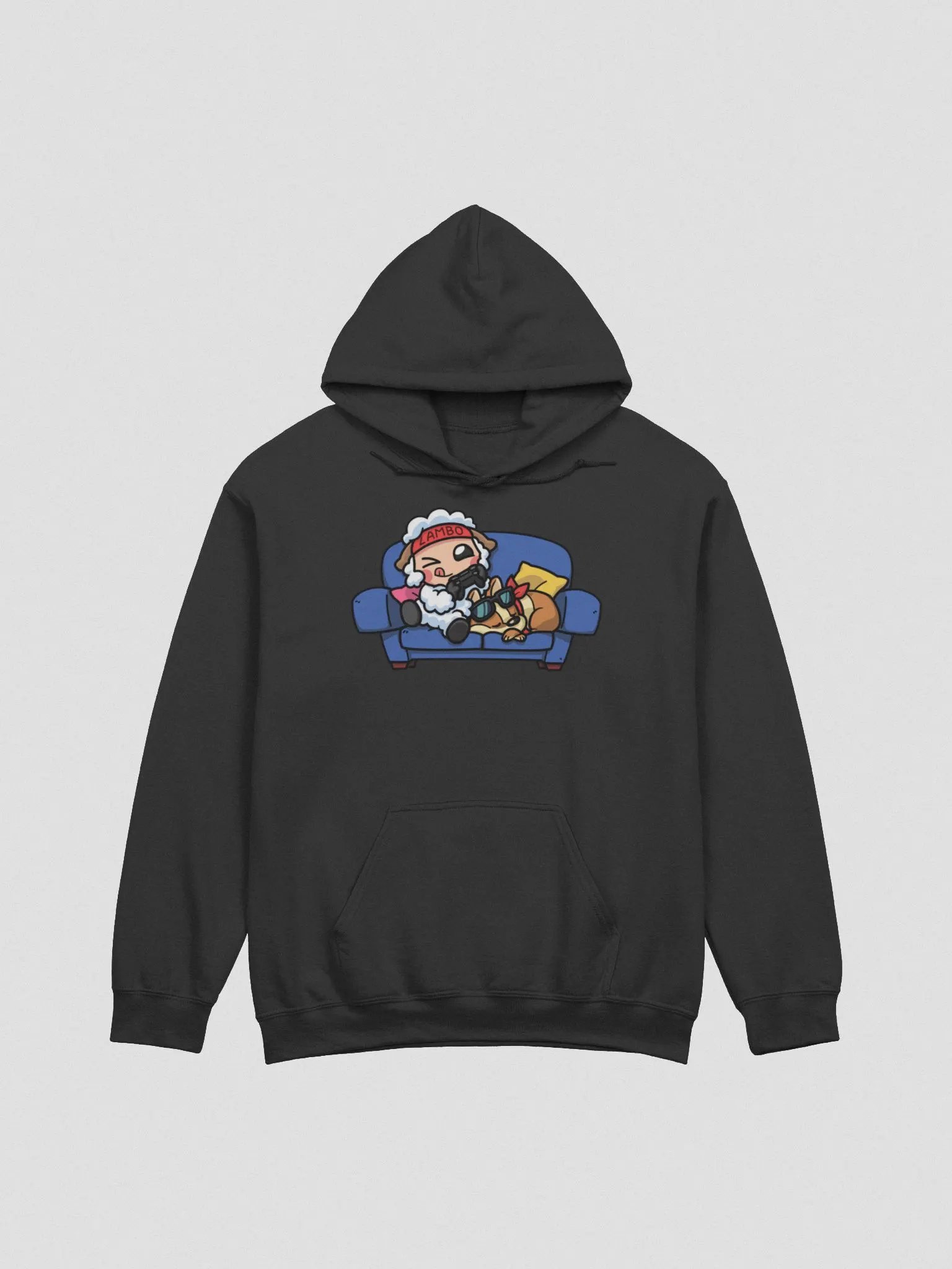 Lambo Couch Gaming Gildan Hoodie product image (7)