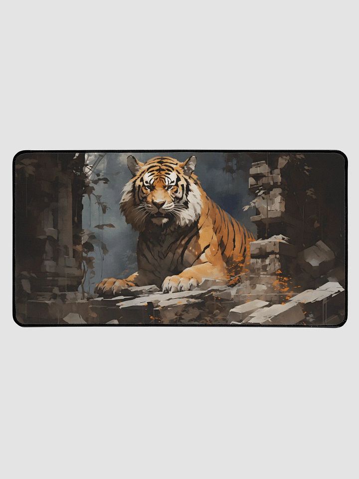 Watercolored Tiger Desk Mat product image (1)