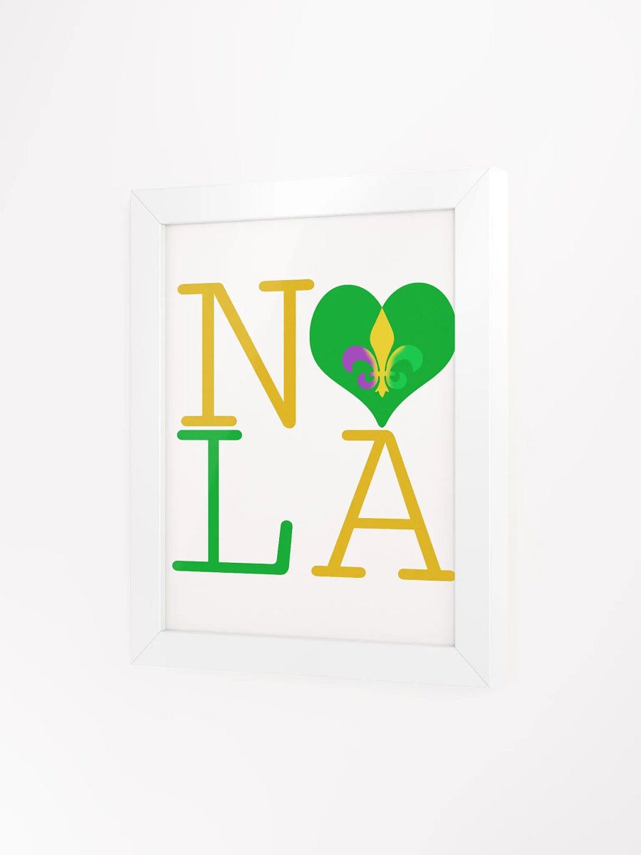 I LOVE NOLA **BIGSHOT POSTER** (MARDI GRAS 2) product image (3)