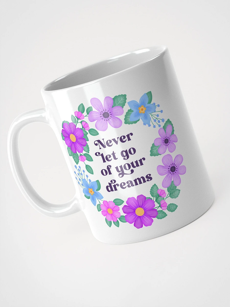 Never let go of your dreams - Motivational Mug product image (3)