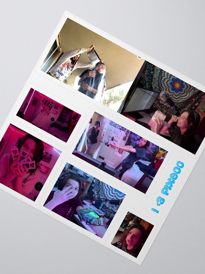 PIXECC EDITION STICKER SHEET product image (2)