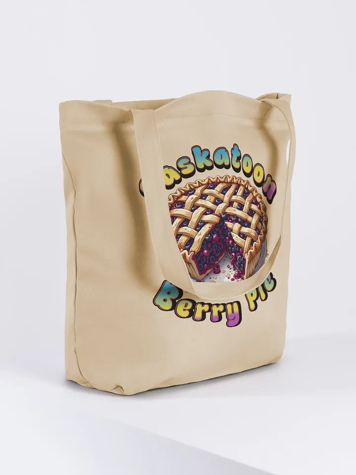 Saskatoon Berry Pie Eco Tote Bag product image (4)