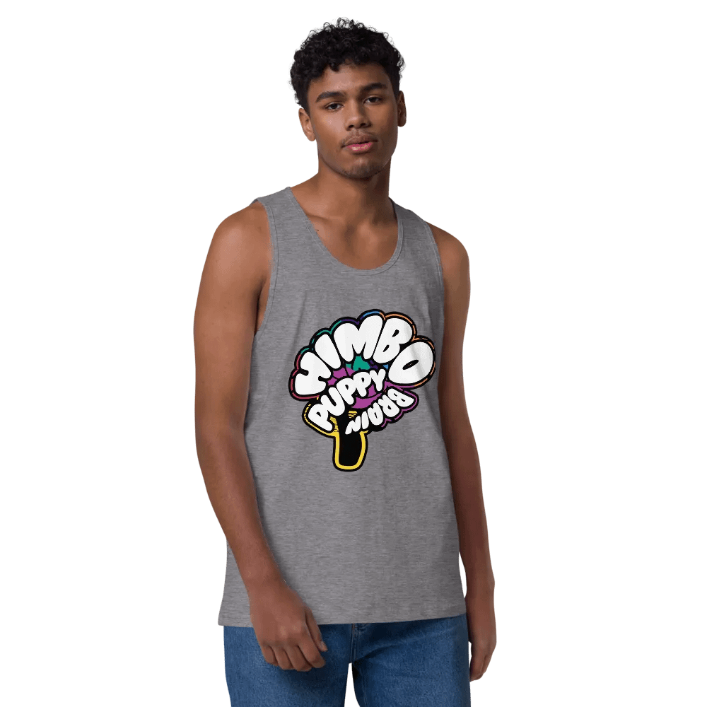 Himbo Puppy Prain - Men's Premium Tank Top product image (66)