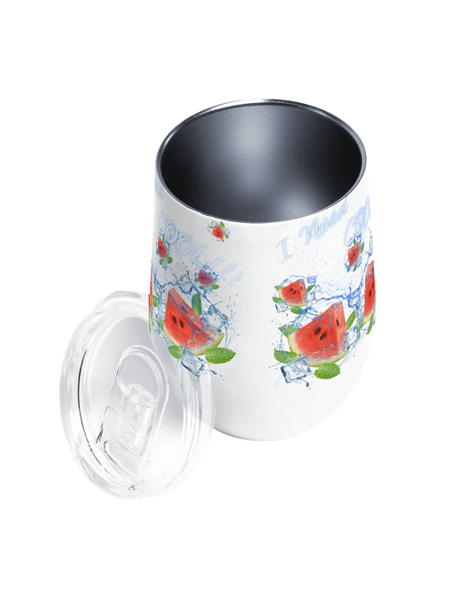 Splash of Cool Wine Tumbler gift for holidays birthdays friends colleagues product image (3)