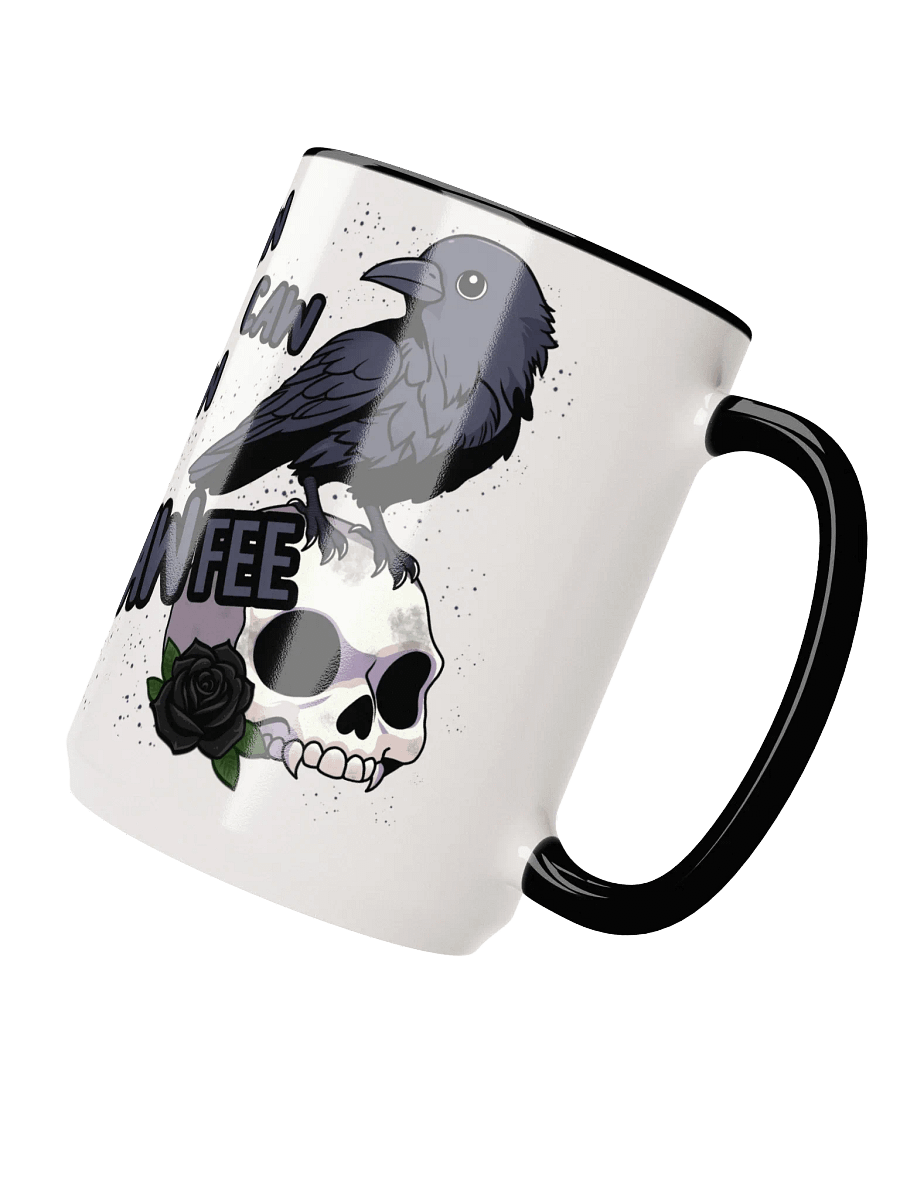 Raven's Cawfee Break Ceramic Mug product image (5)