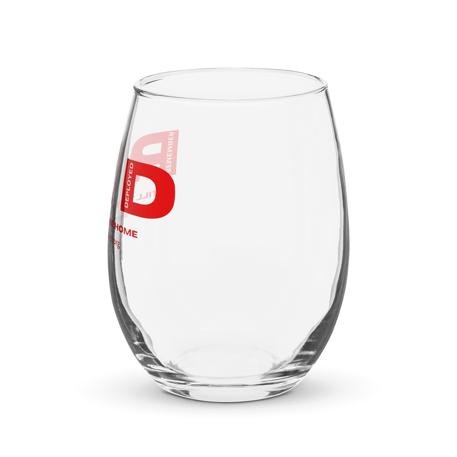 Remember Everyone Deployed Stemless Wine Glass product image (4)