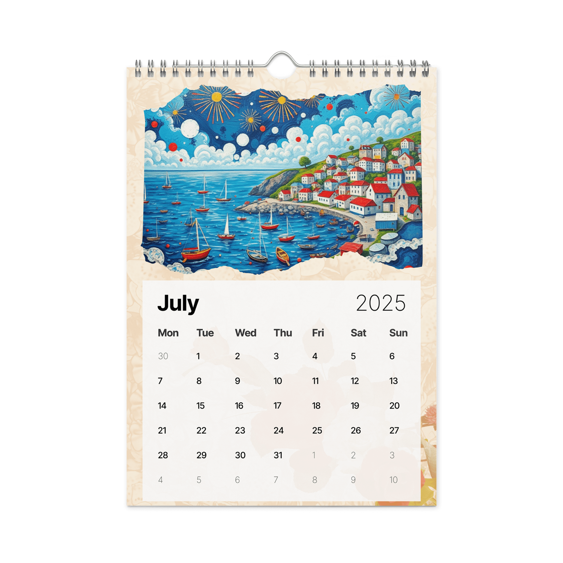FOLK ART WALL CALENDAR 2026 product image (7)