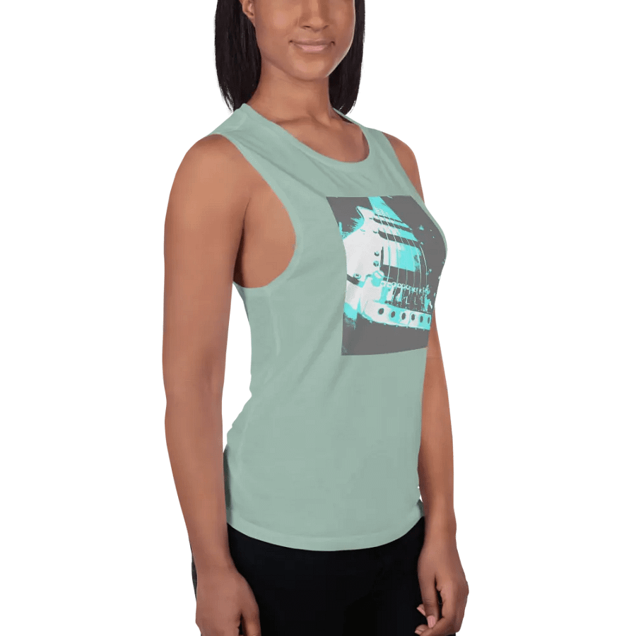 Blue Guitar Melody Muscle Tank product image (6)