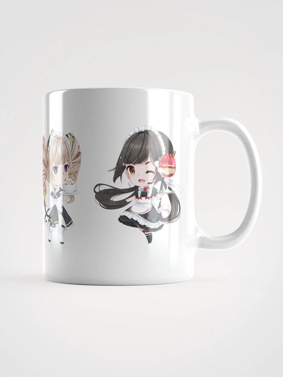 White Glossy Mug - Aida Cafe Maids (Tower of Fantasy) product image (1)