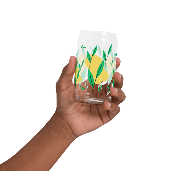 Boho Leaves Design - Sipper Glass product image (2)