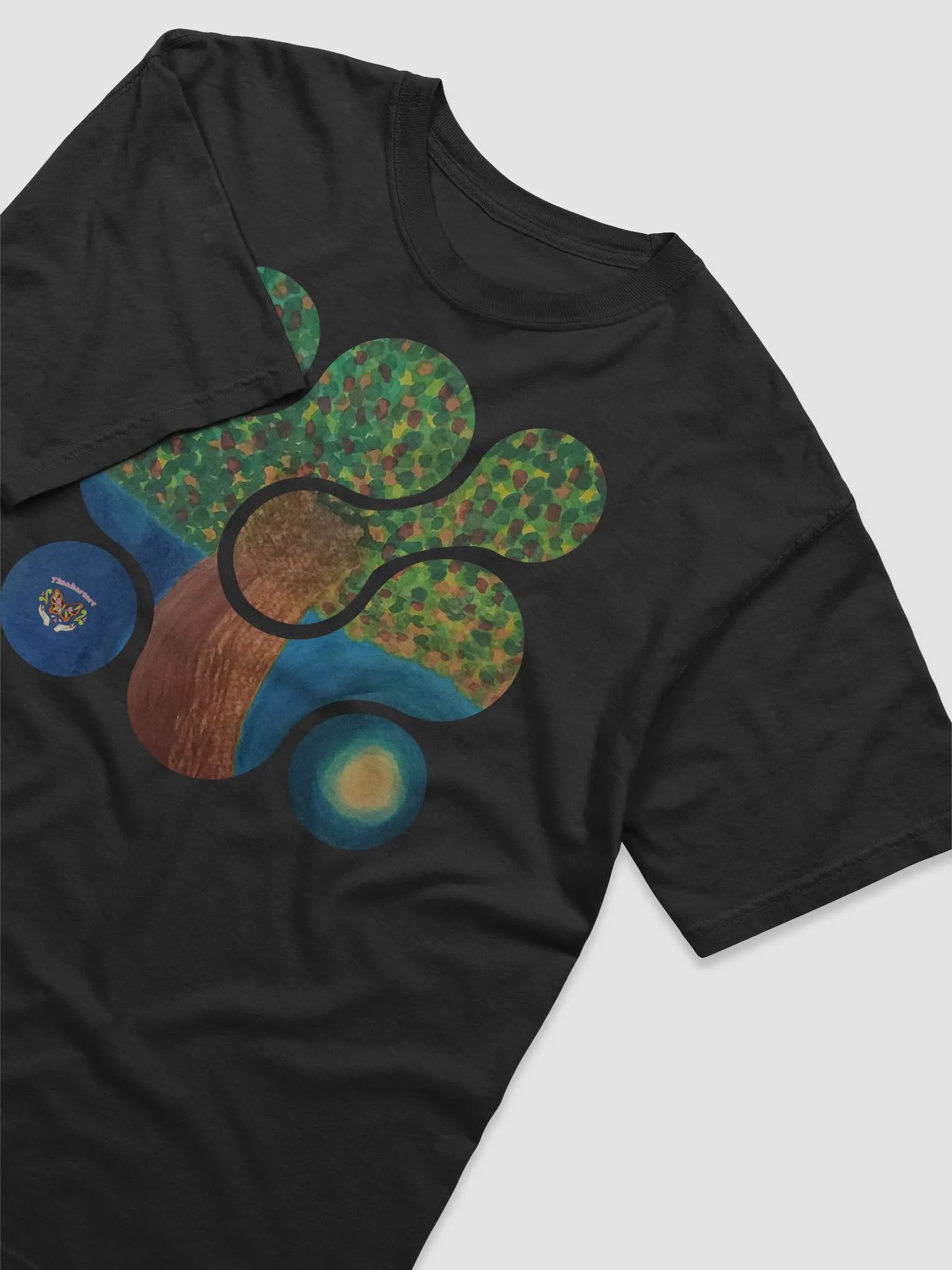 Abstract Enchanted Tree T-Shirt product image (3)