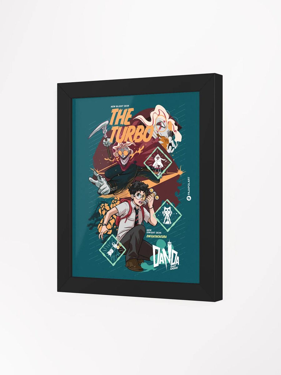The Turbo Blight and Dwight Takakura Skins - Framed Poster product image (8)