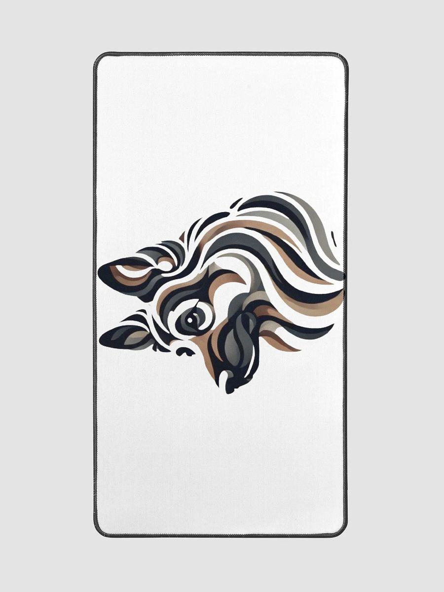 Minimalist German Shepherd Abstract Desk Mat product image (2)