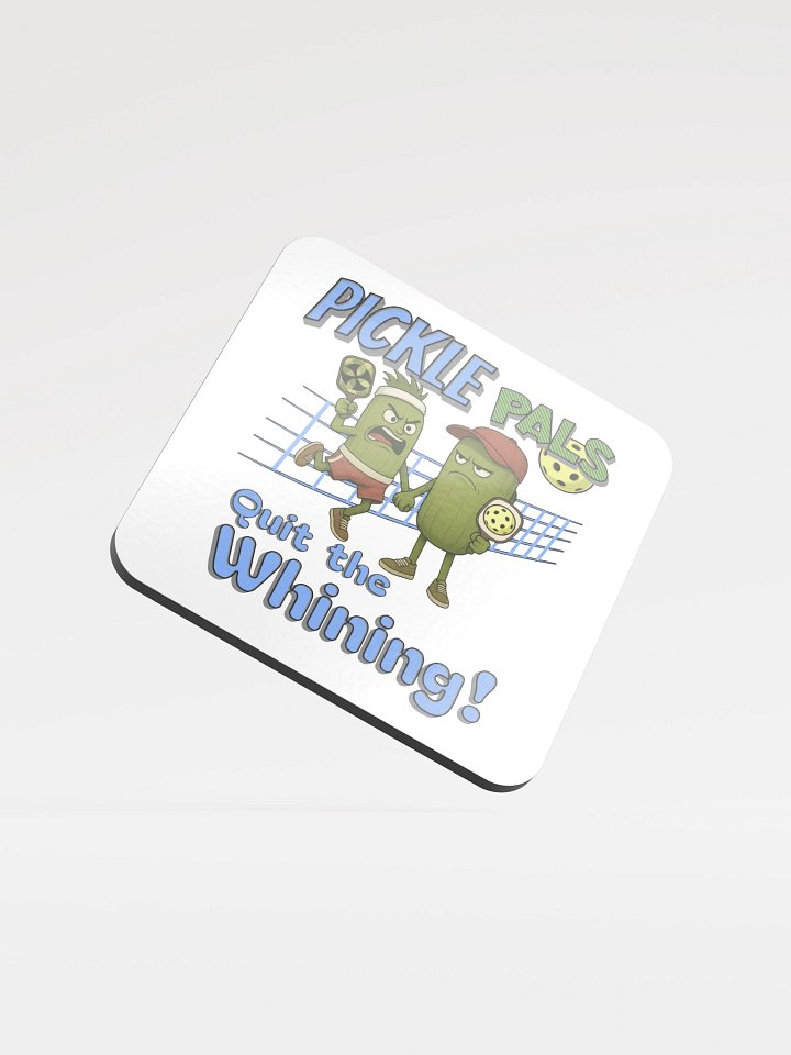 Pickle Pals Guys Quit The Whining Pickleball Cork Coaster Set product image (2)