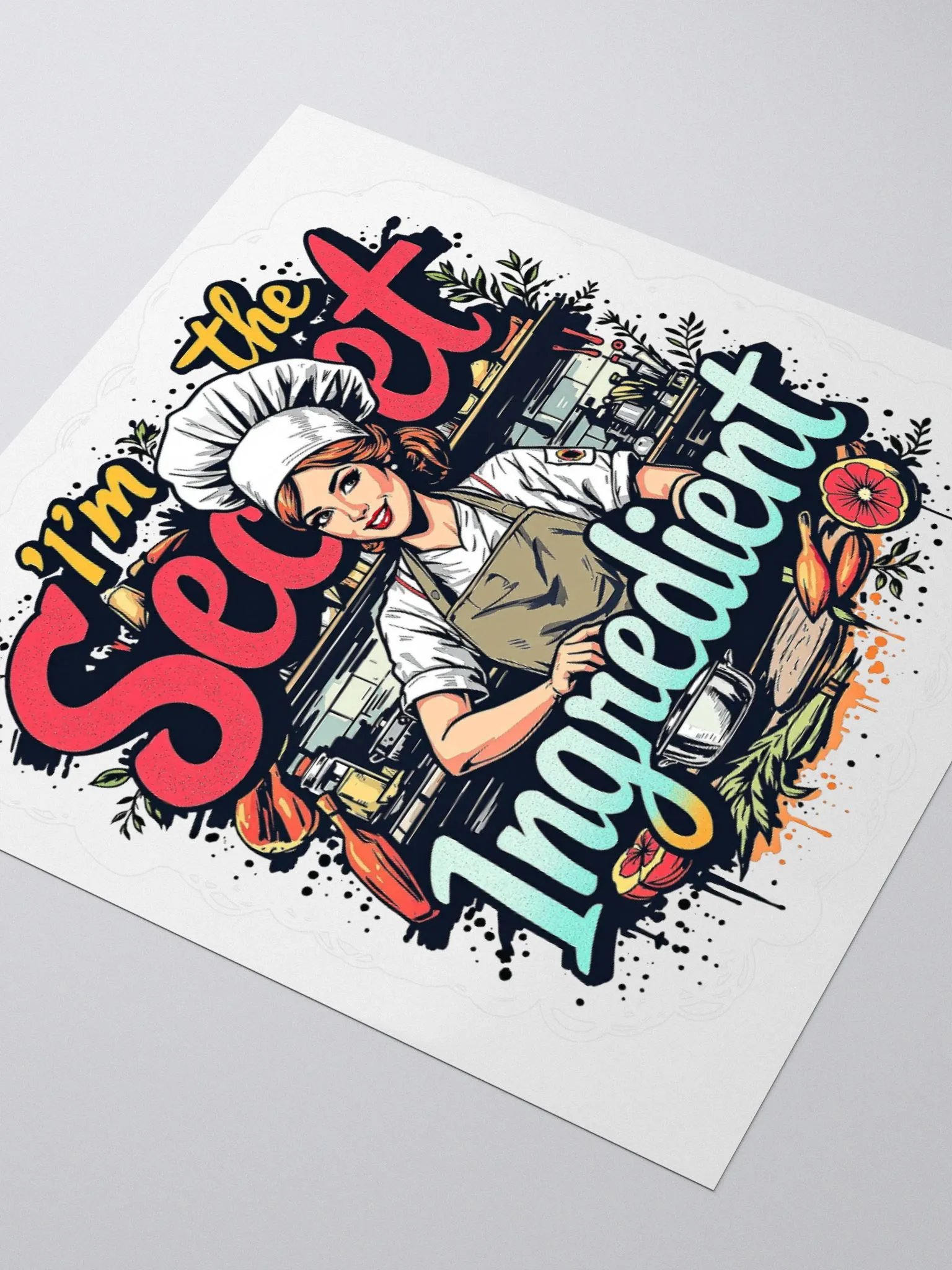 Secret Ingredient Chef Sticker product image (9)