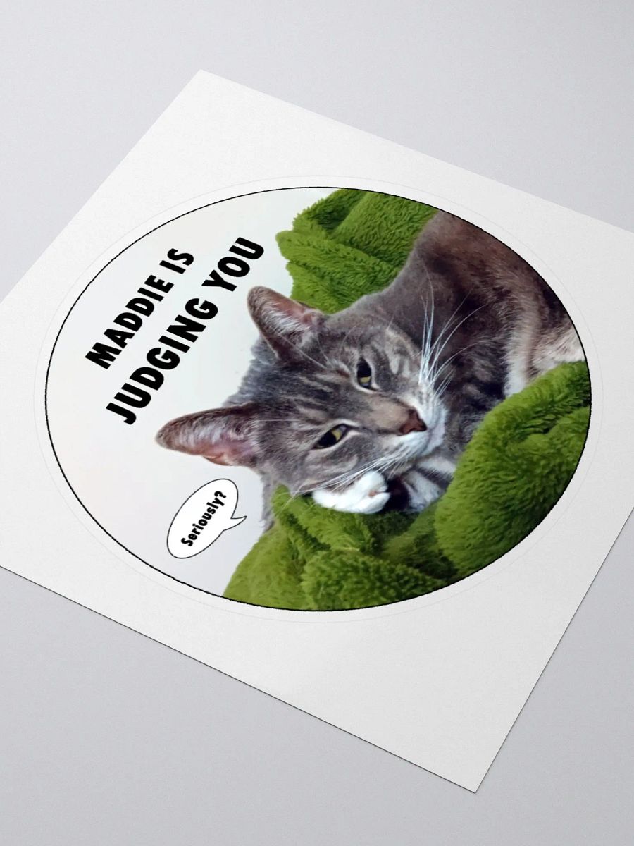 Judgy Maddie Sticker product image (3)
