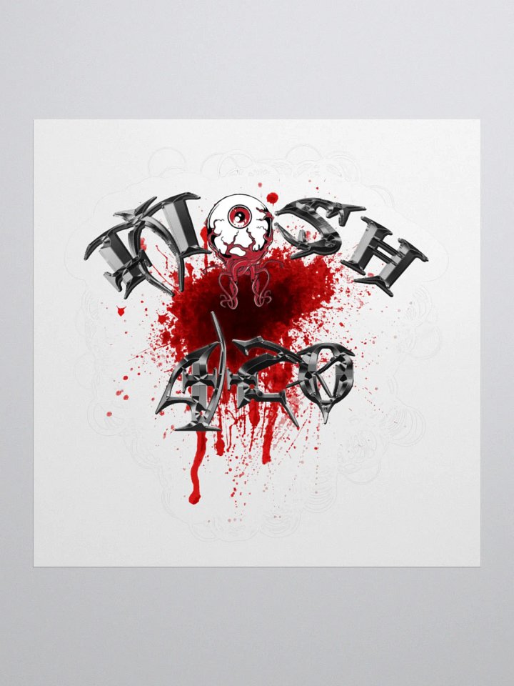 BLOODSPLAT 420 LOGO STICKER product image (1)