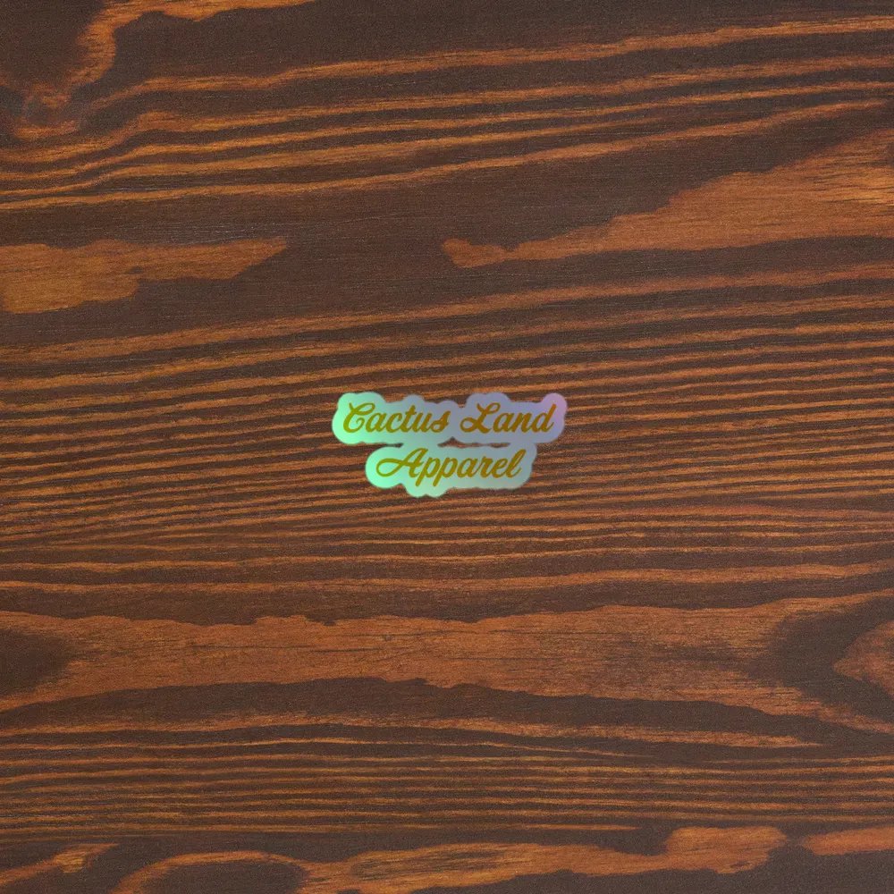 Cactus Land Holo Sticker product image (5)