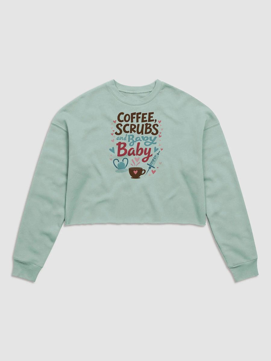 Medical Mama ,Coffee, Scrubs, and Baby Fleece Sweatshirt product image (3)