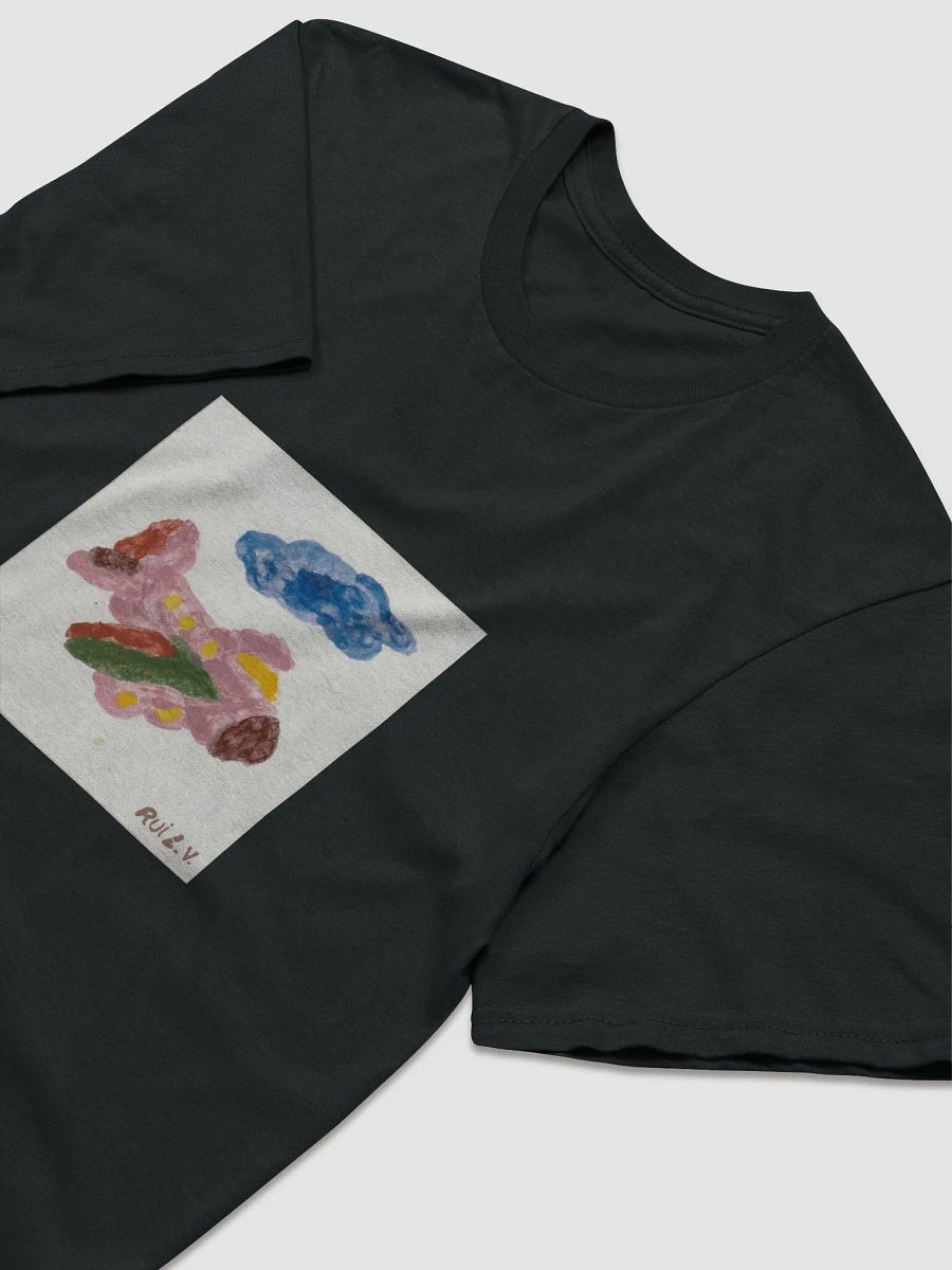 Kid Airplane (Gildan Lightweight Fashion Short Sleeve T-Shirt) product image (3)
