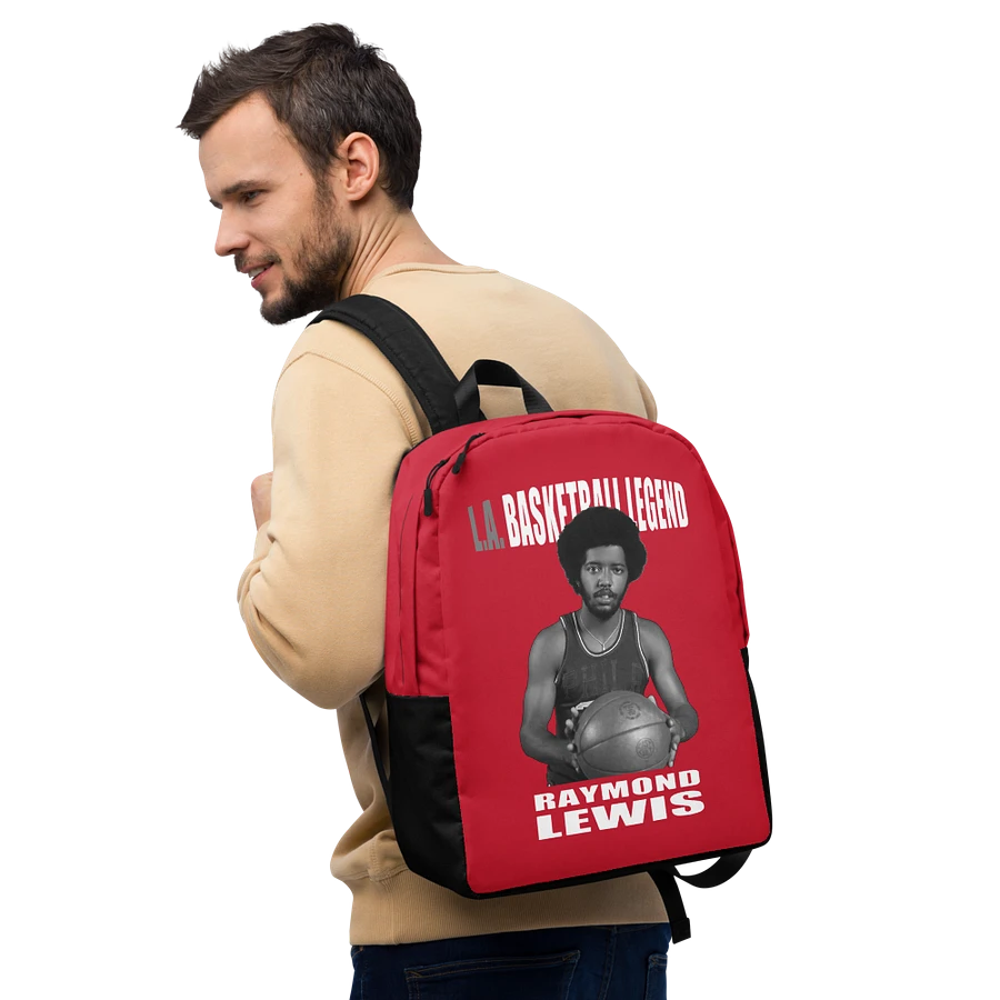 Raymond Lewis L.A. Legend Red Backpack product image (19)