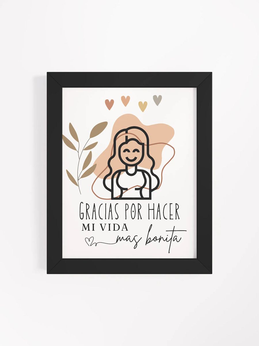 Boho Mother's Day "Gracias" Design Wallart product image (4)