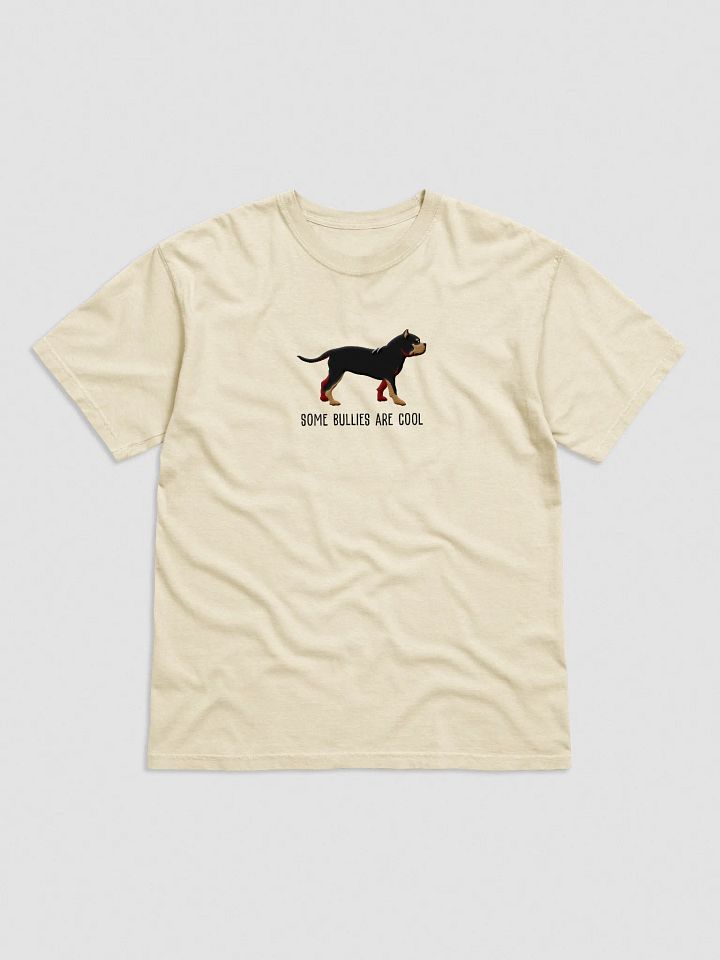 Some Bullies Are Cool T-Shirt(Embroidered) of an American Bully(Black & Tan) product image (17)