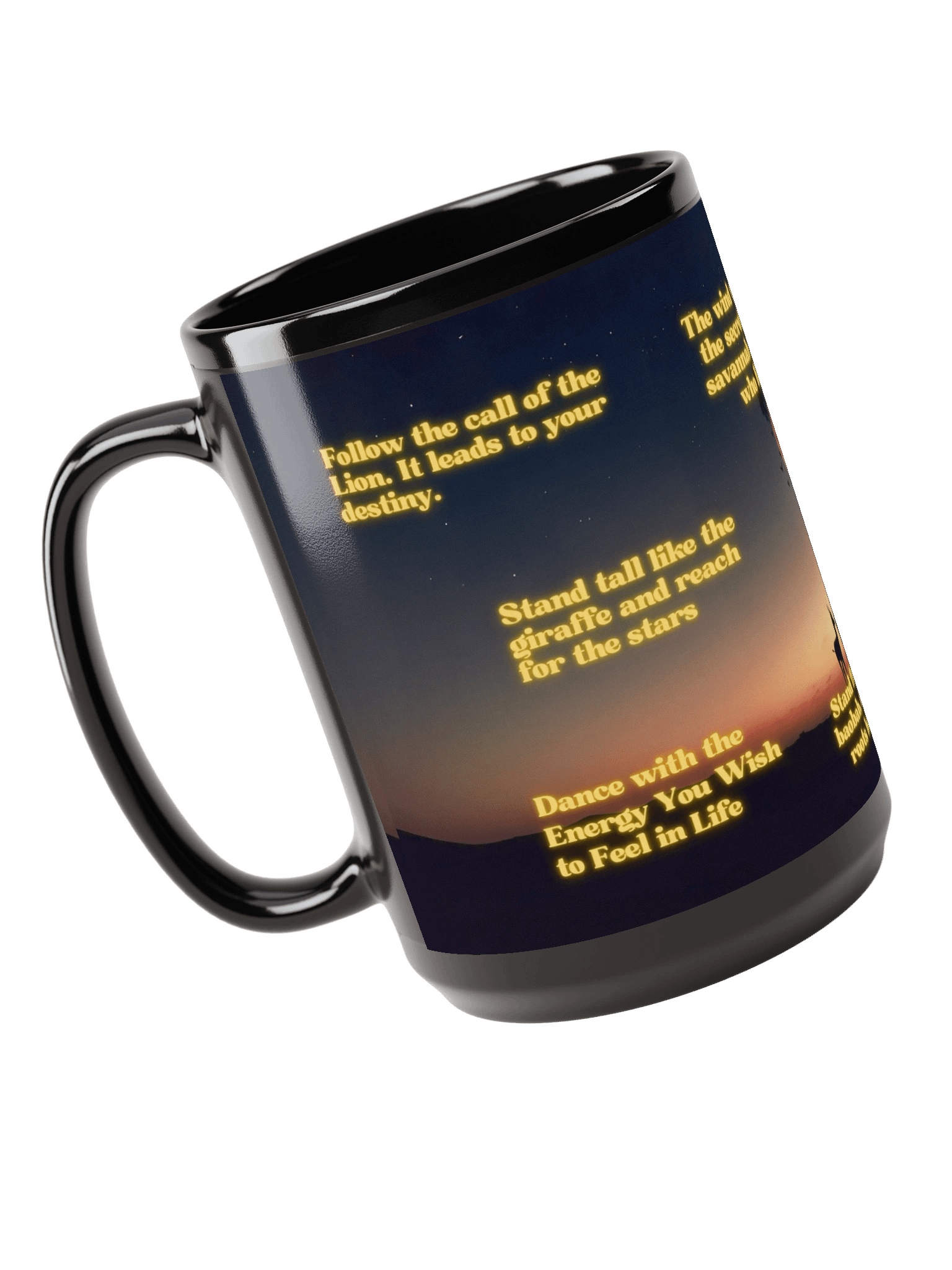 Amani imara African Positive Vibes Mug product image (3)
