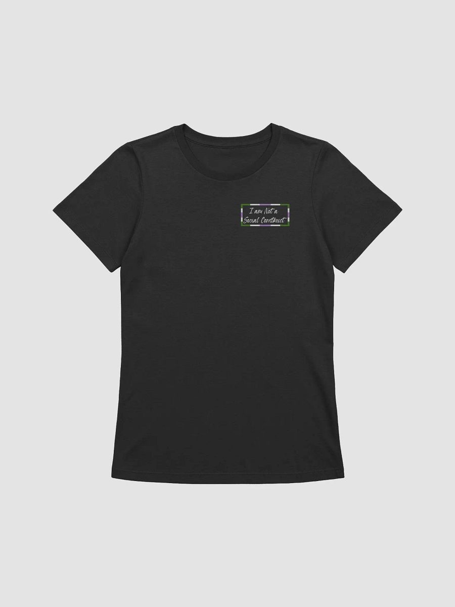 I am Not a Social Construct (wt) - Gender Queer - Women's Relaxed Fit T product image (9)