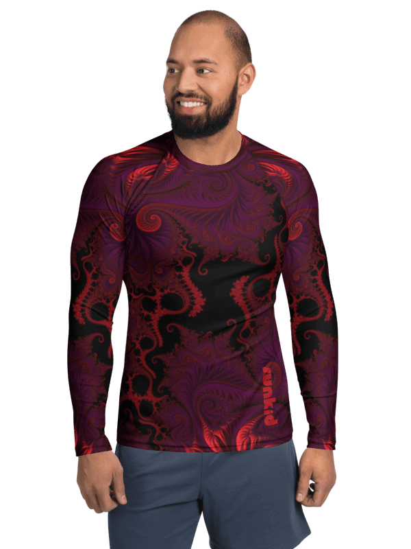 Fractal men's long-sleeved shirt - Mercurial Marrow product image (1)