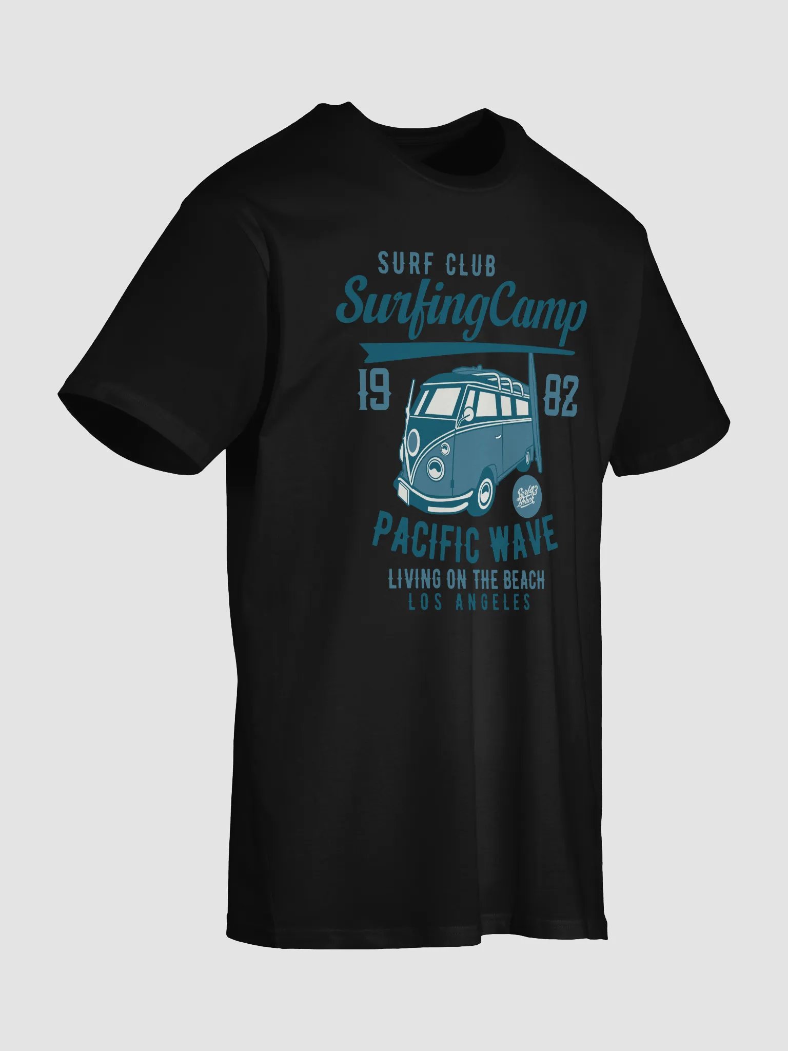 Pacific Wave Vintage Surf Club T-Shirt product image (8)