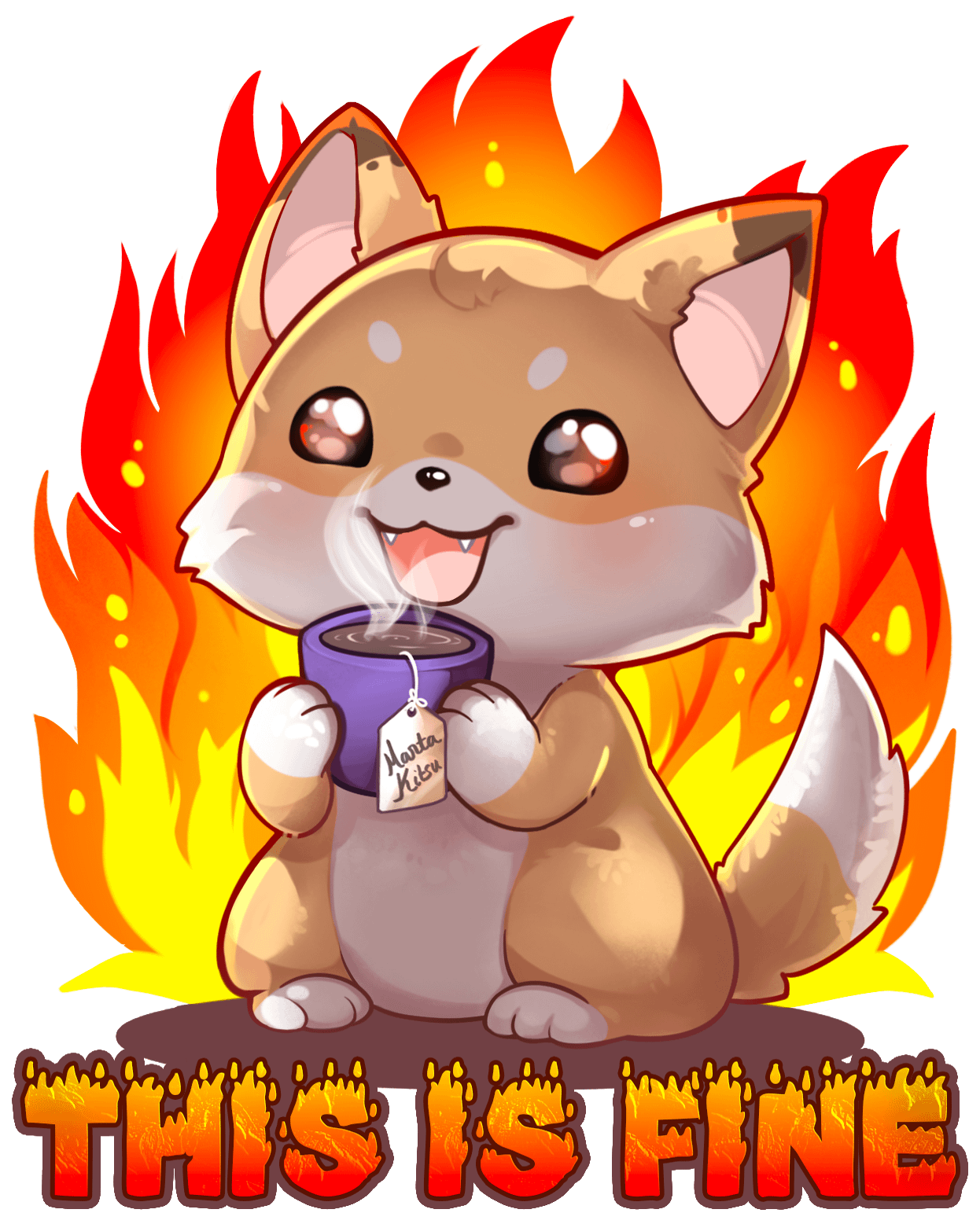 This is Fine Sticker product image (1)
