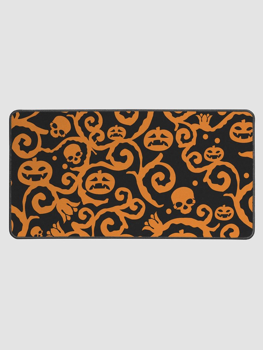 Scary Pumpkins Skull Gaming Mouse Pad product image (1)