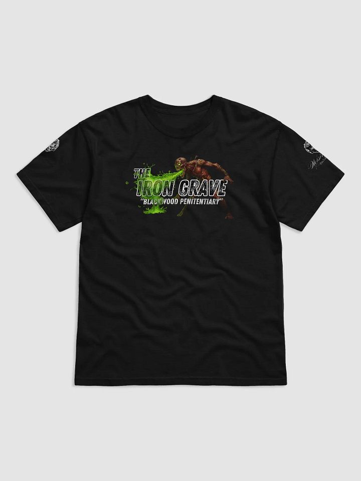 The Iron Grave - Blackwood Penitentiary - The Spitter - Black Logo T-Shirt product image (6)