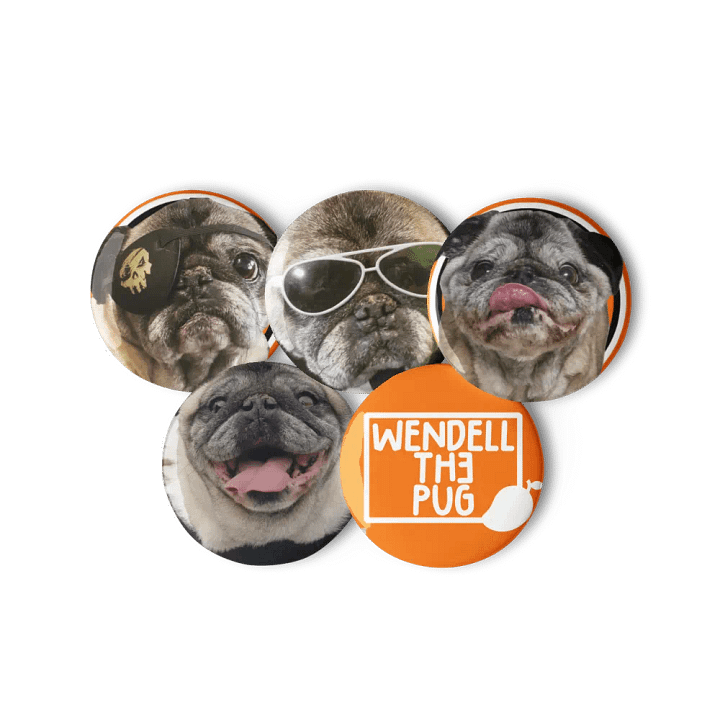 [Button Set] Faces of Wendell product image (2)