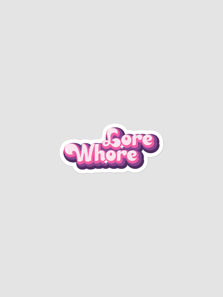 Lore Whore Sticker product image (1)
