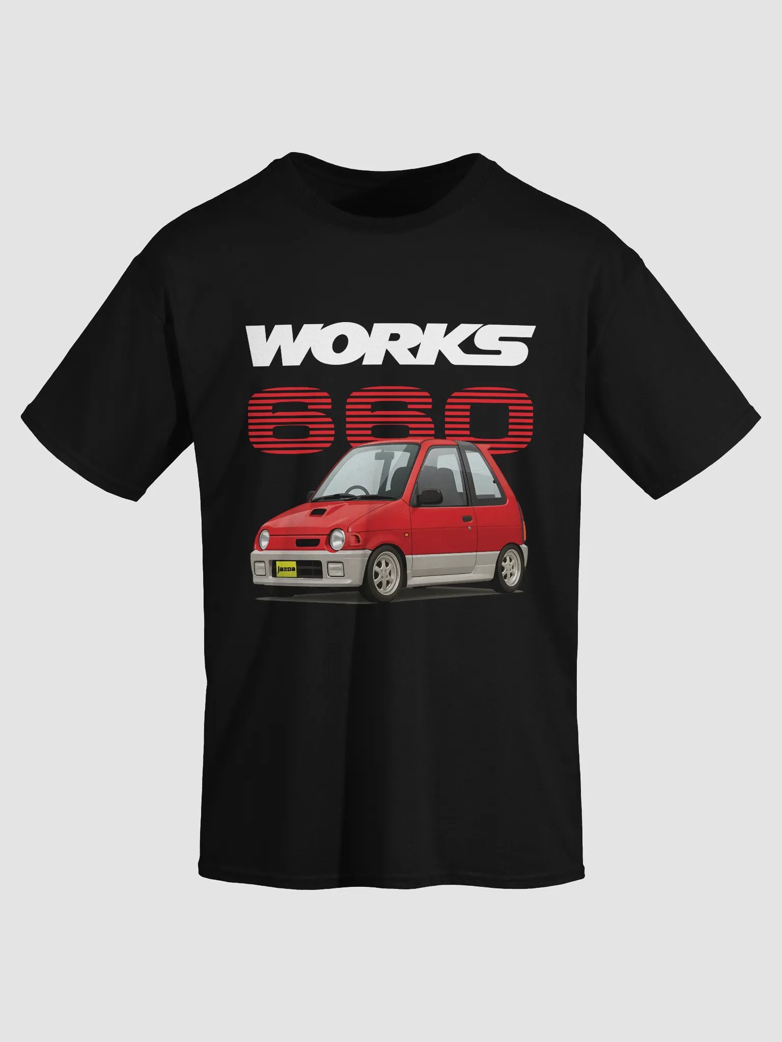 Alto Works Cartoon (Red) - Tshirt product image (3)