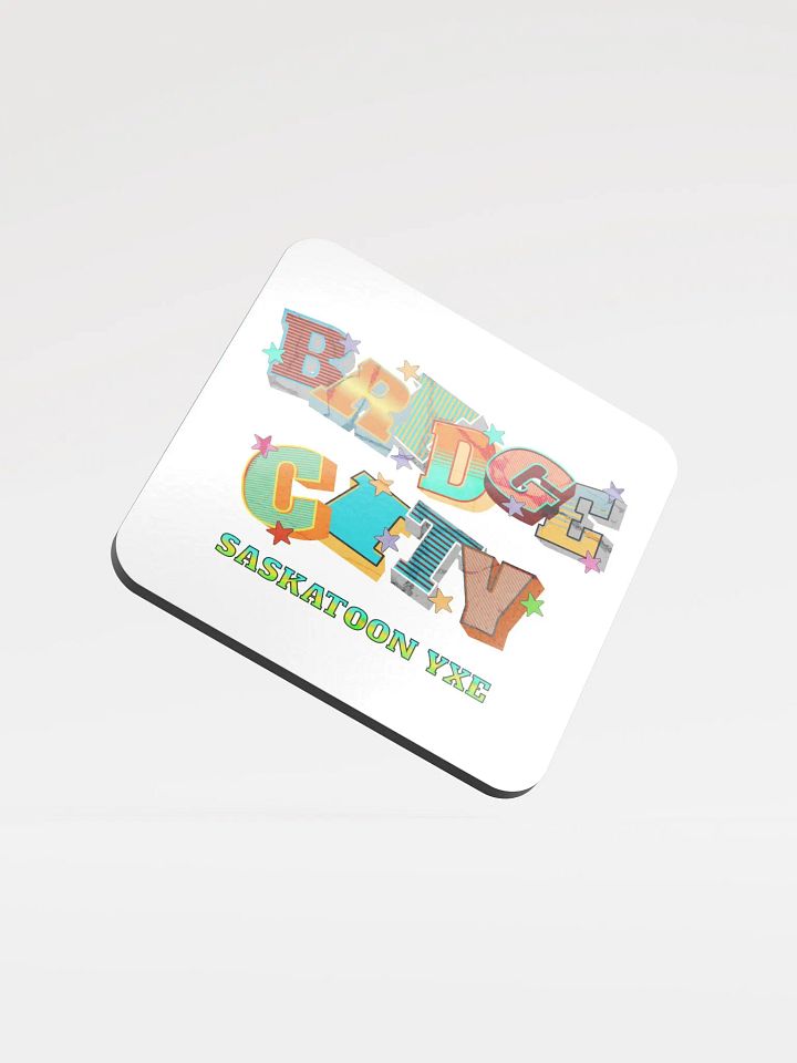 Bridge City Saskatoon Saskatchewan YXE Starlight Coaster Set product image (1)