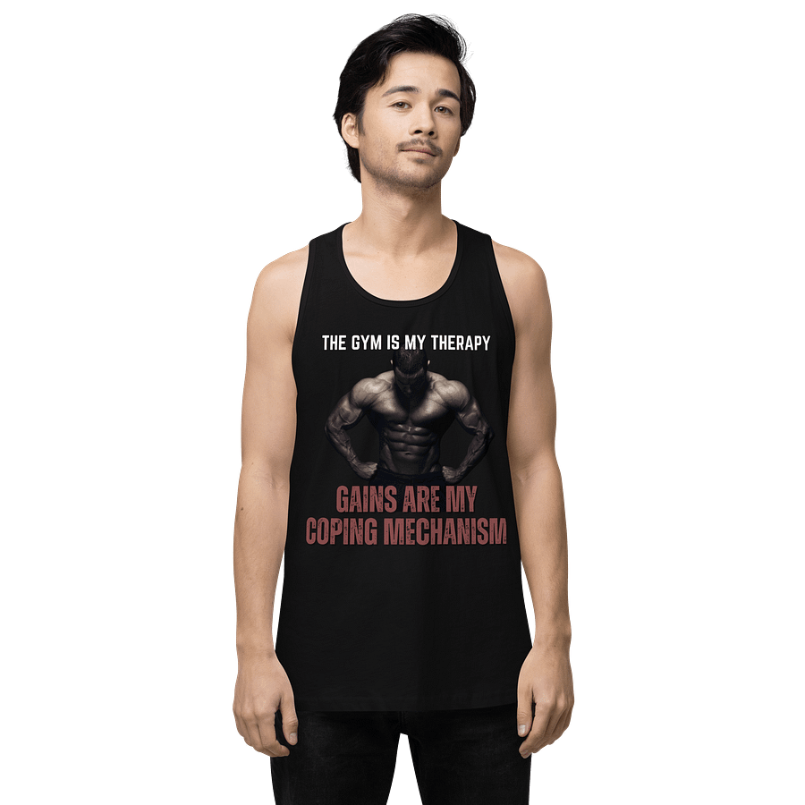 Gains Are My Coping Mechanism Tank Top product image (1)