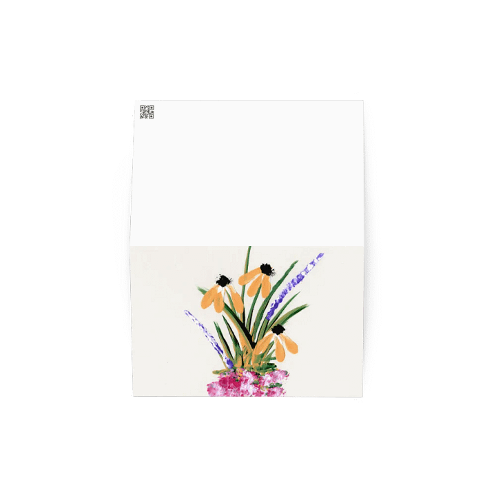 Triple Daisy Delights - Greeting Card product image (2)